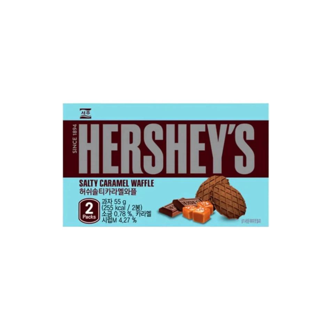 HERSHEY'S SALTY CARAMEL WAFFLE KOREA 55 G