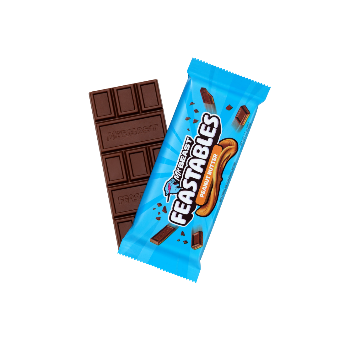 MR. BEAST FEASTABLES PEANUT BUTTER 60 G
