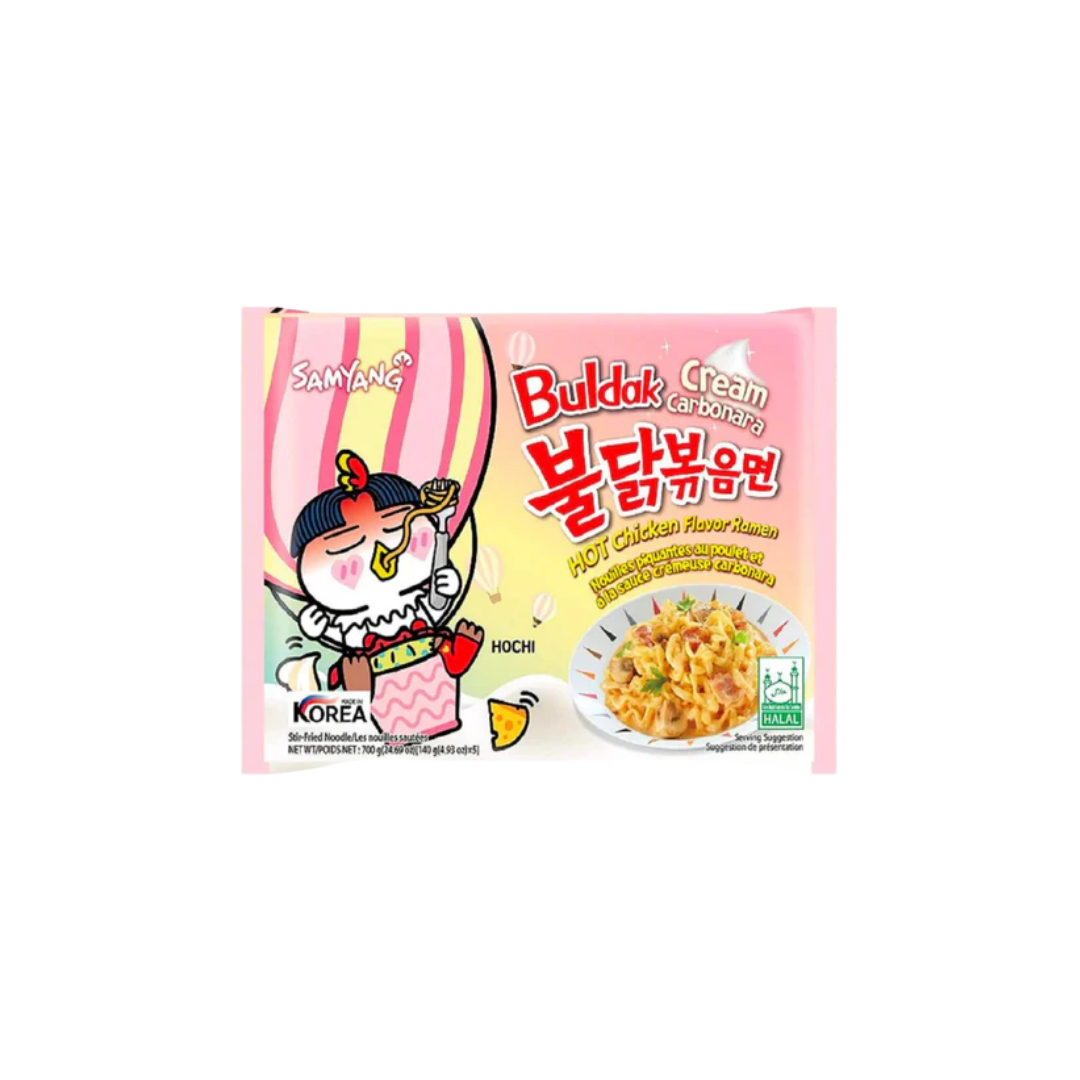 SAMYANG BULDAK RAMEN CREAM CARBONARA 140G