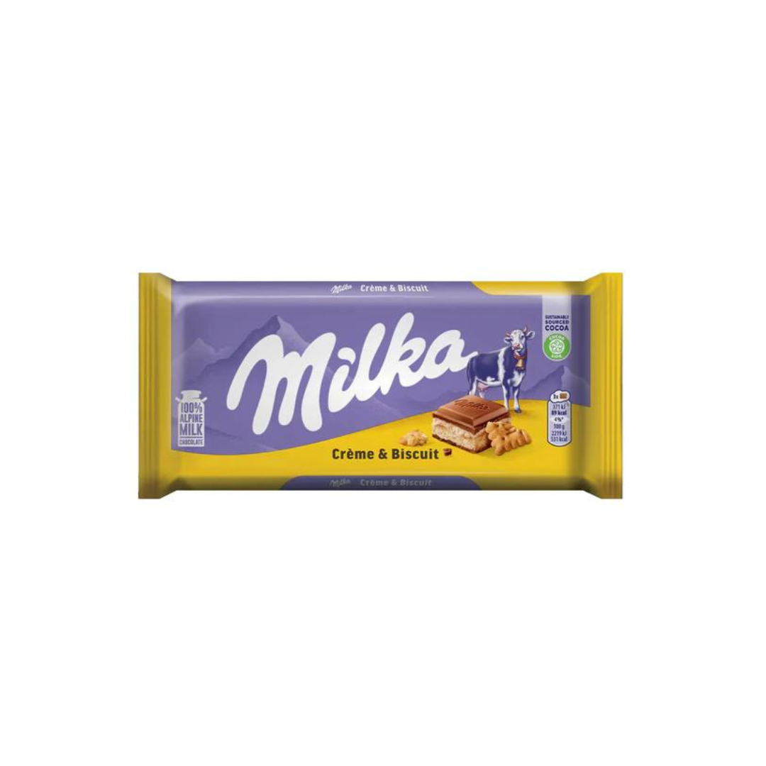 MILKA CRÈME ET BISCUIT