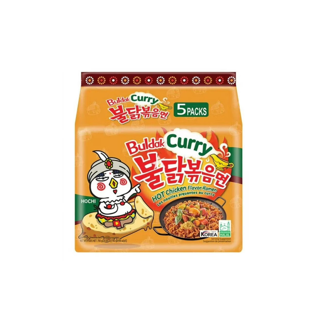SAMYANG BULDAK RAMEN CURRY 5 PACKS