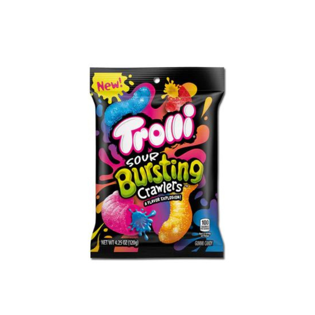 TROLLI SOUR BURSTING CRAWLERS 120G