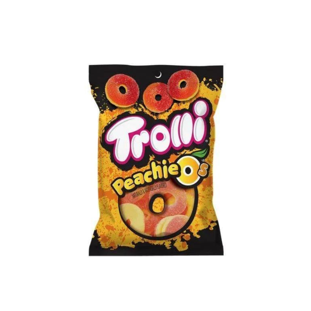 TROLLI PEACHIE O'S 120G