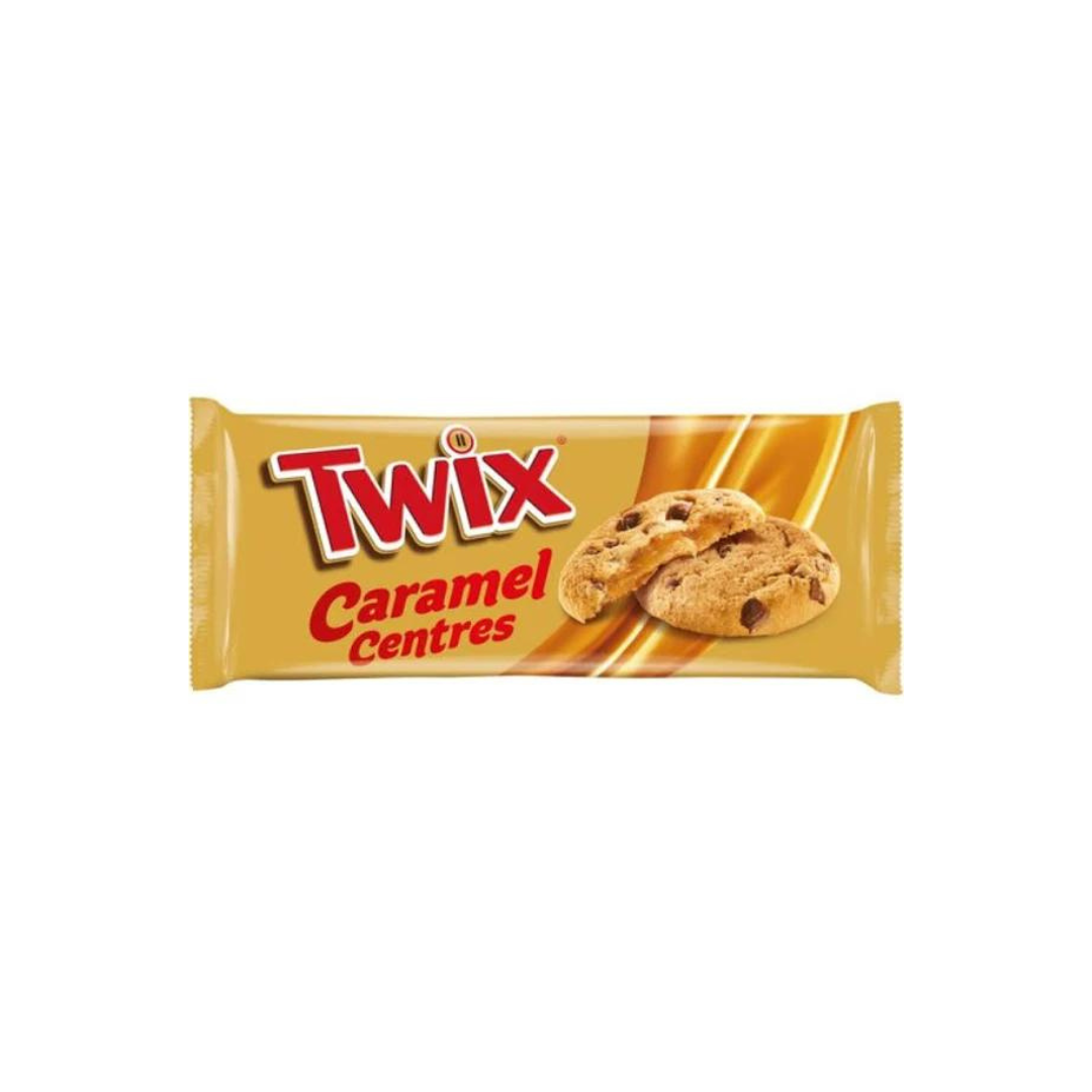 TWIX UK CARAMEL CENTRE BISCUITS 144G