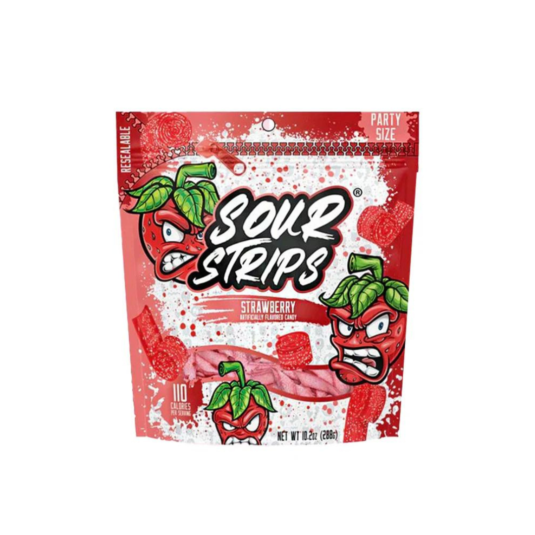 SOUR STRIPS STRABERRY PARTY PACK 288G