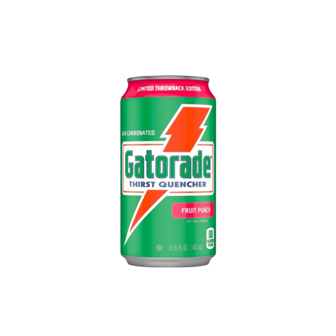 GATORADE FRUIT PUNCH THROWBACK EDITION 343ML