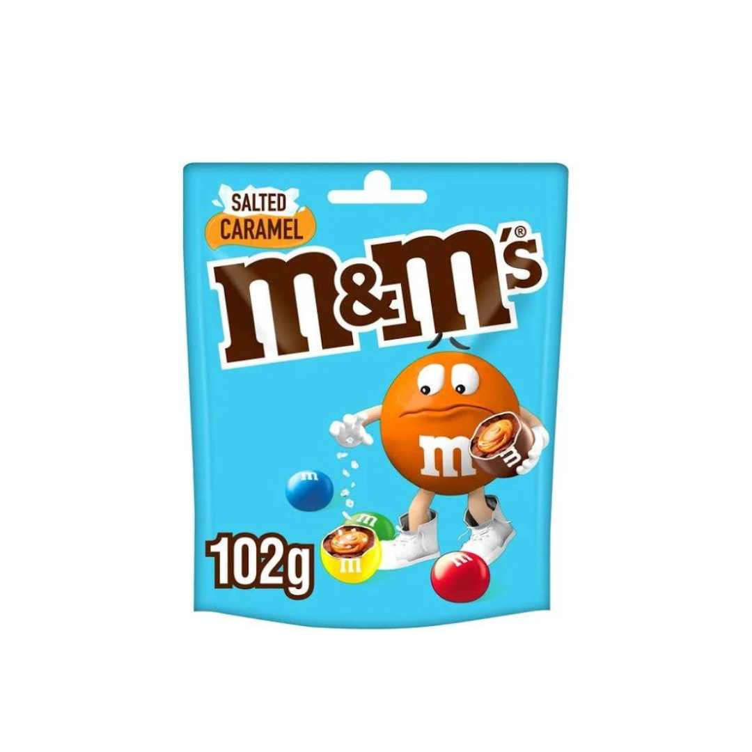UK M&M'S SALTED CARAMEL 102G