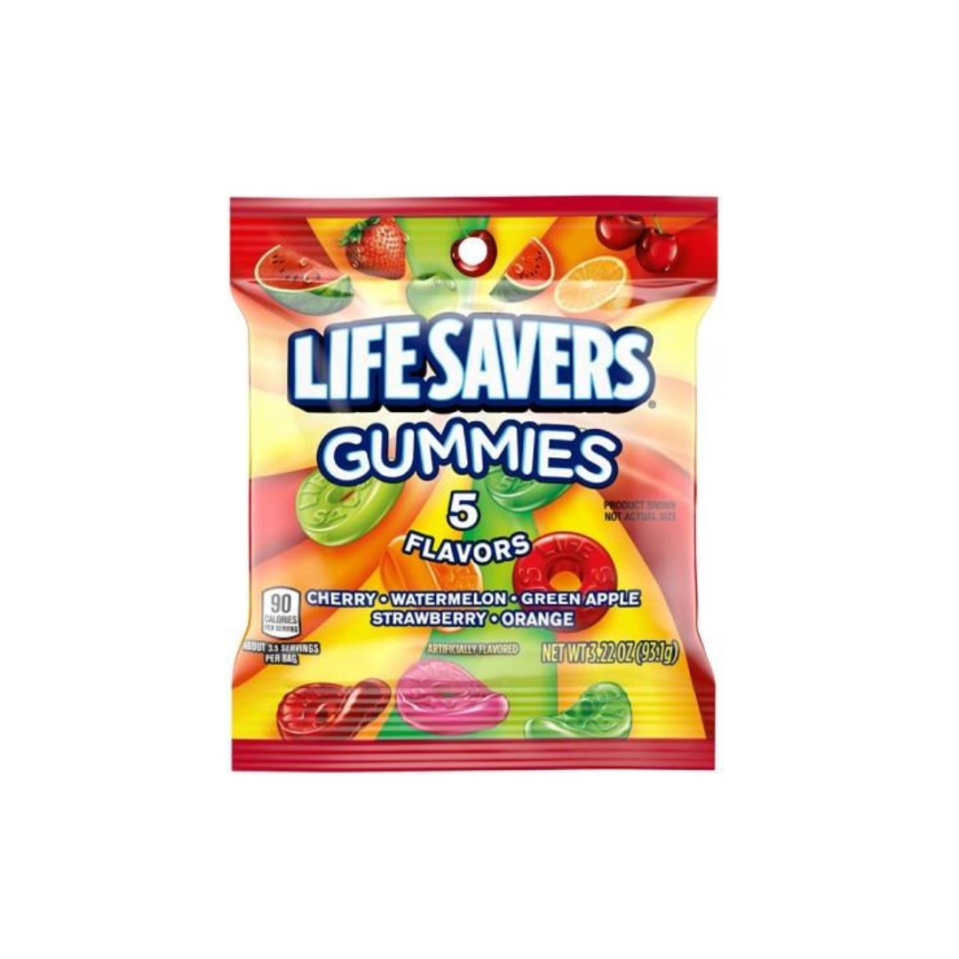 LIFESAVERS GUMMIES 5 FLAVORS 91.3G