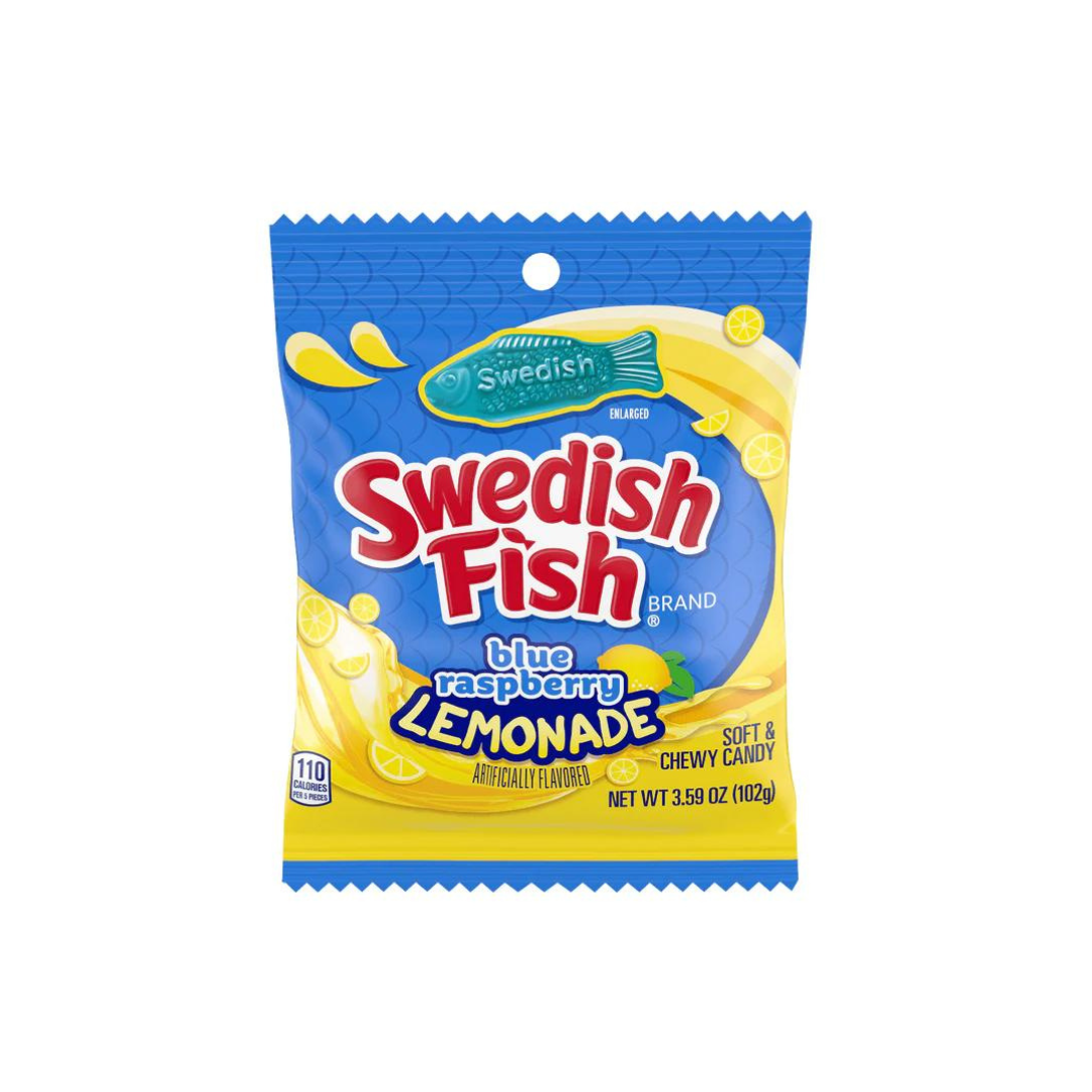 SWEDISH FISH BLUE RAPSBERRY LEMONADE 102G