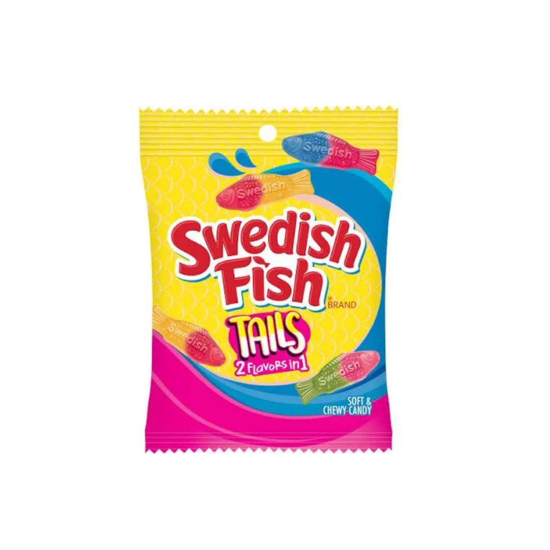 SWEDISH FISH TAILS 2-IN-1 102G