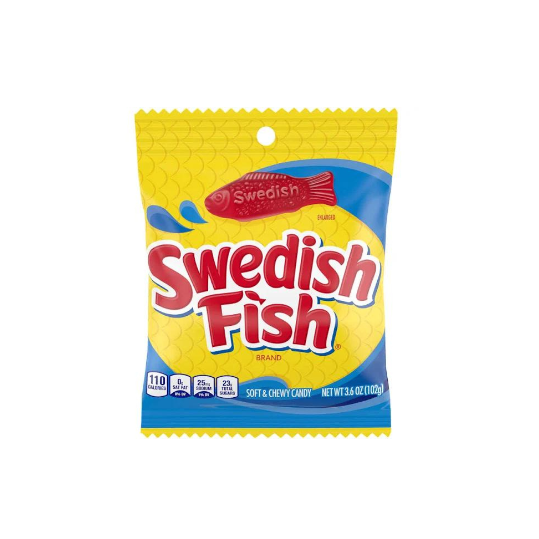 SWEDISH FISH RED 102G