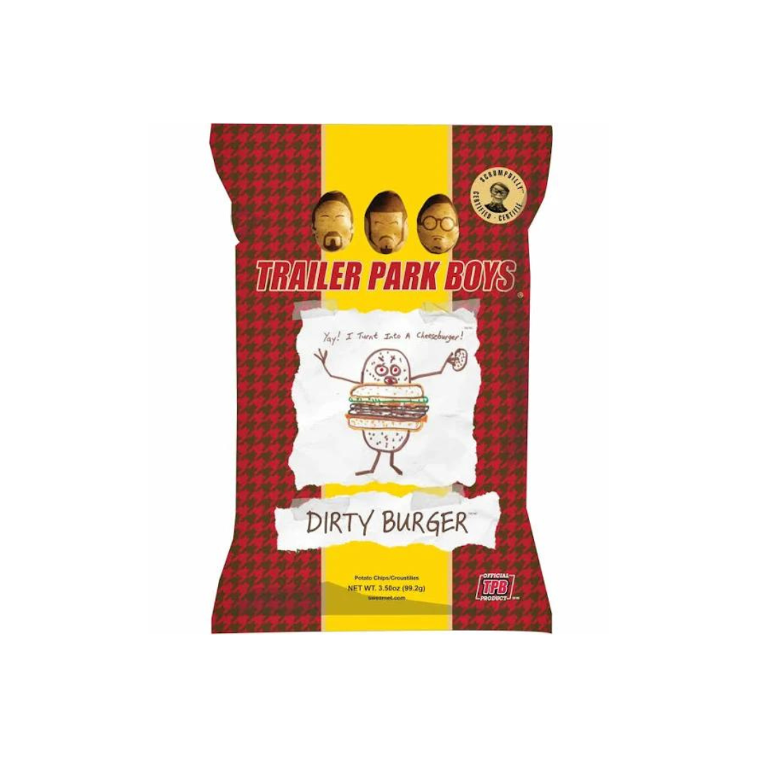 TRAILER PARK BOYS DIRTY BURGER CHIPS 85G