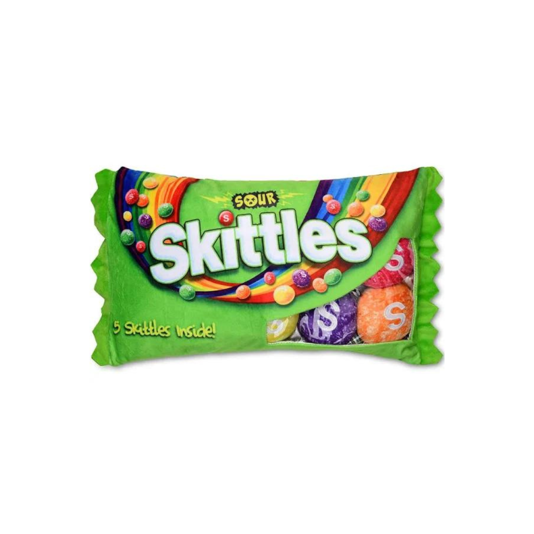 SOUR SKITTLES PACKAGING FLEECE PLUSH