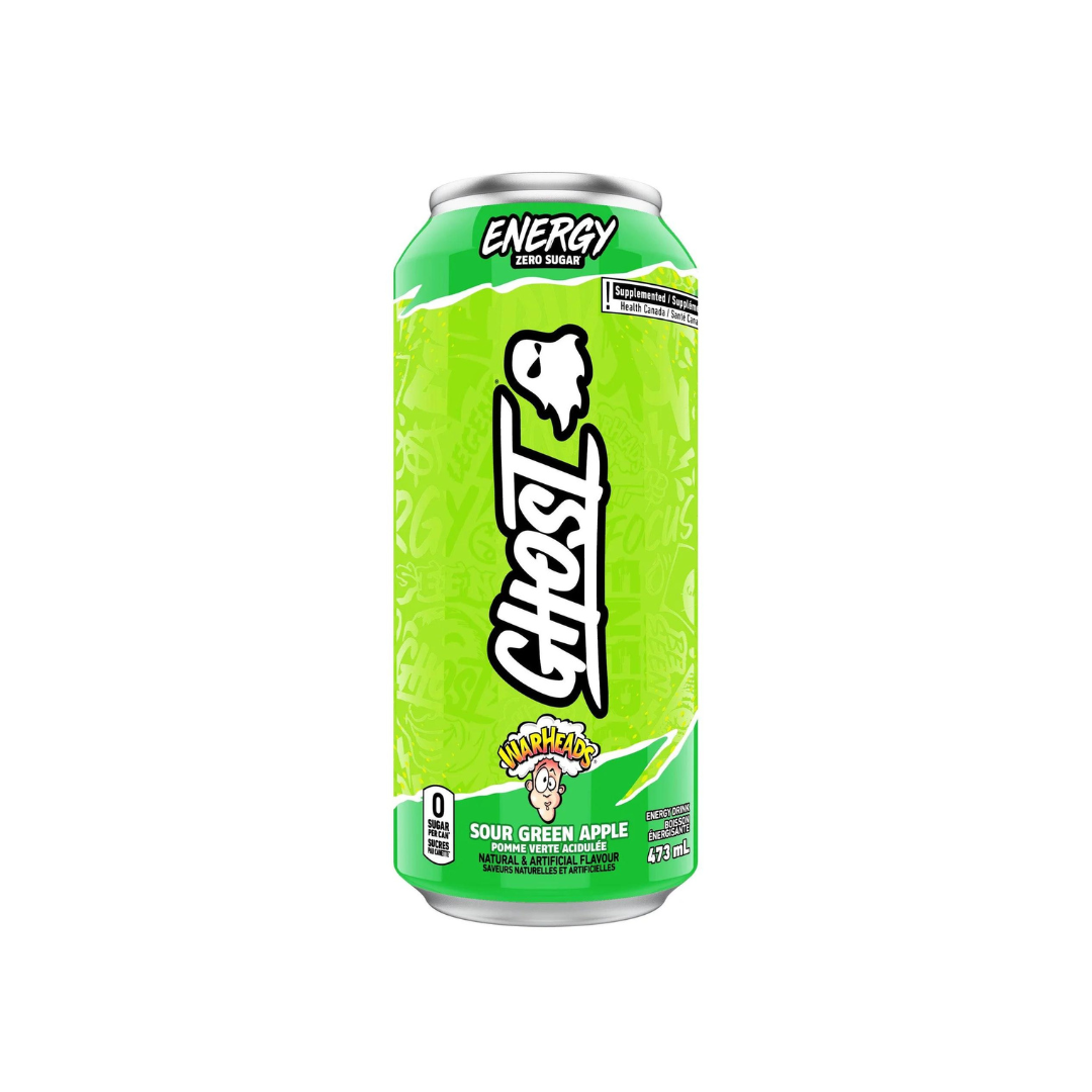 GHOST ENERGY SOUR GREEN APPLE 473ML
