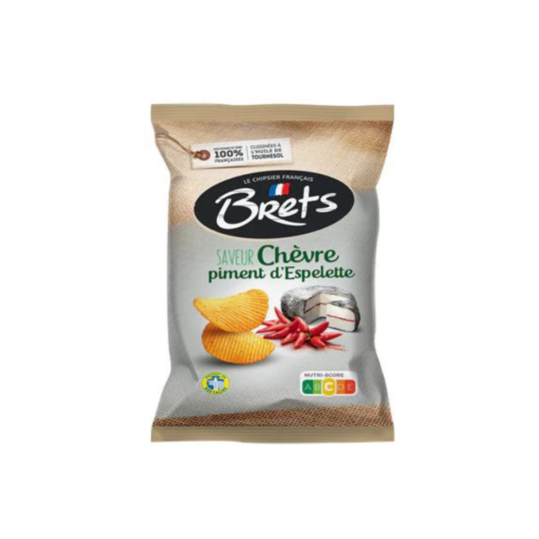 BRETS CHÈVRE PIMENT D'ESPELETTE 125G