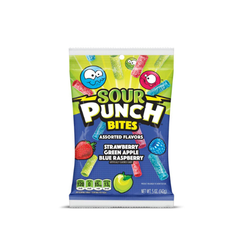 SOUR PUNCH BITES ASSORTED