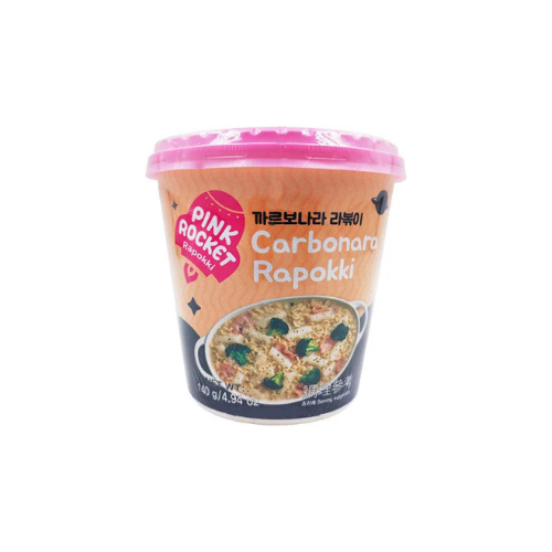YOUNGPOONG PINK ROCKET CARBONARA RAPOKKI 140G