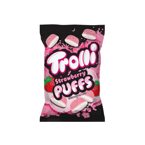 TROLLI STRAWBERRY PUFFS 120G