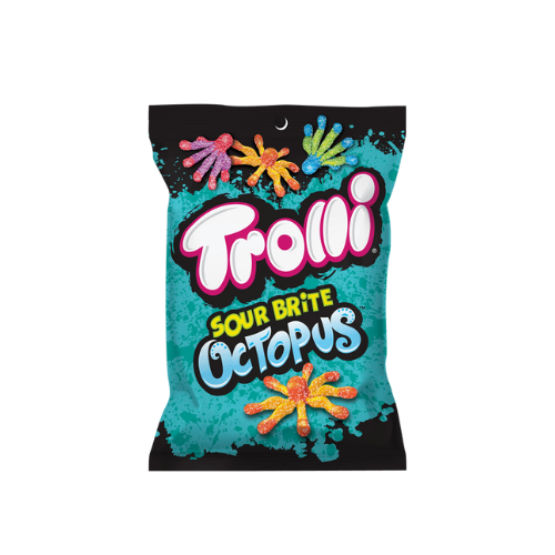 TROLLI SOUR BRITE OCTOPUS 120G