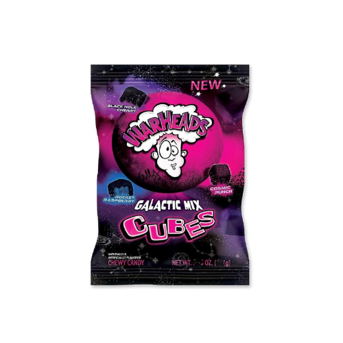 WARHEADS GALACTIC MIX CUBES 127G