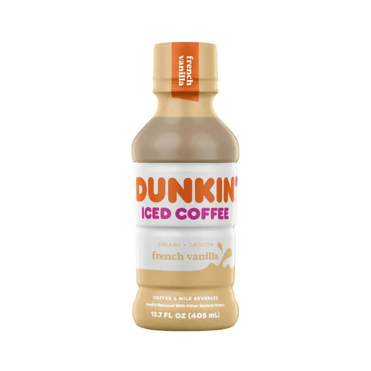 DUNKIN' ICED COFFEE VANILLE FRANÇAISE