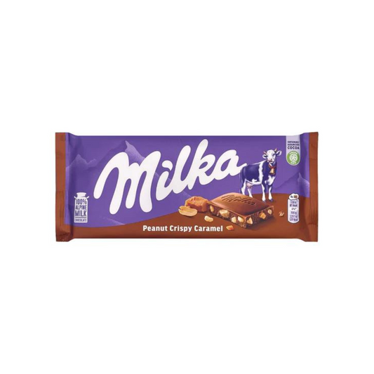 MILKA PEANUT CRISPY CARAMEL