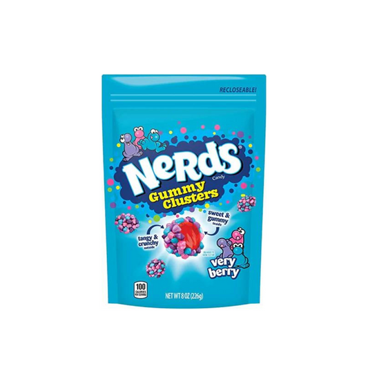 NERDS GUMMY CLUSTERS VERRY BERRY 226G