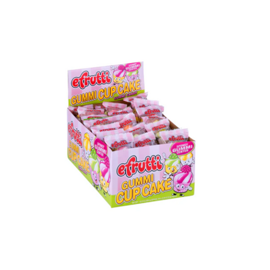 EFRUTTI MINI CUP CAKE 60 UNITÉS/9G