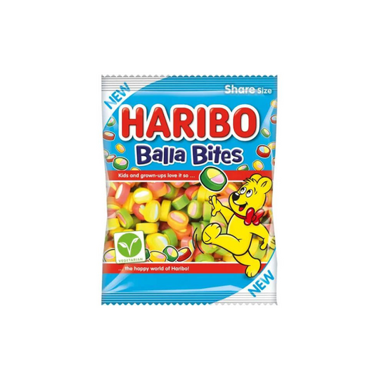 HARIBO BALLA BITES UK 140G