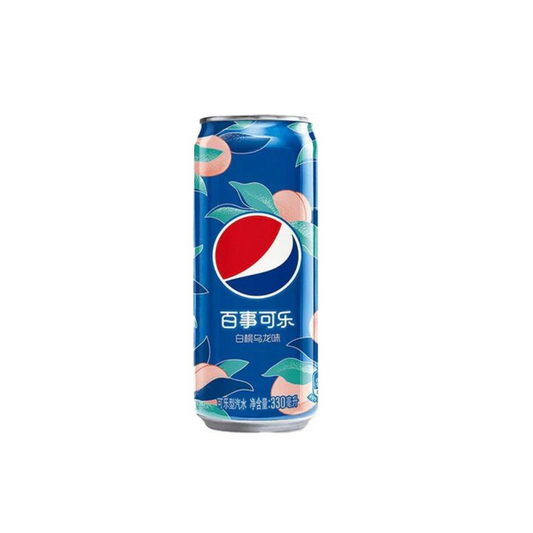 PEPSI WHITE PEACH 330ML