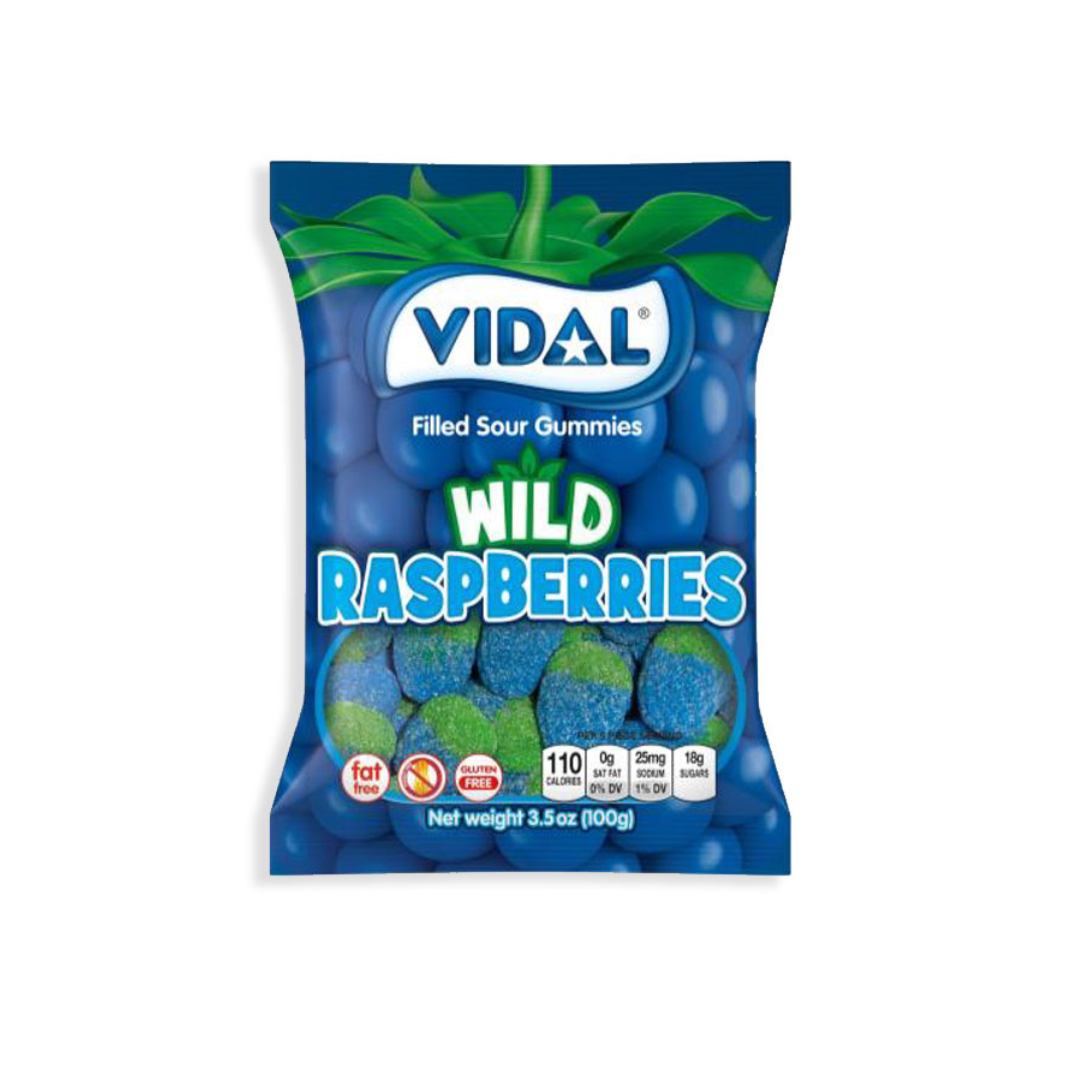 VIDAL WILD RAPSBERRY 100G