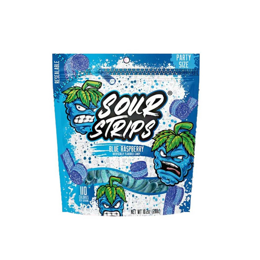SOUR STRIPS BLUE RAPSBERRY PARTY PACK 288G