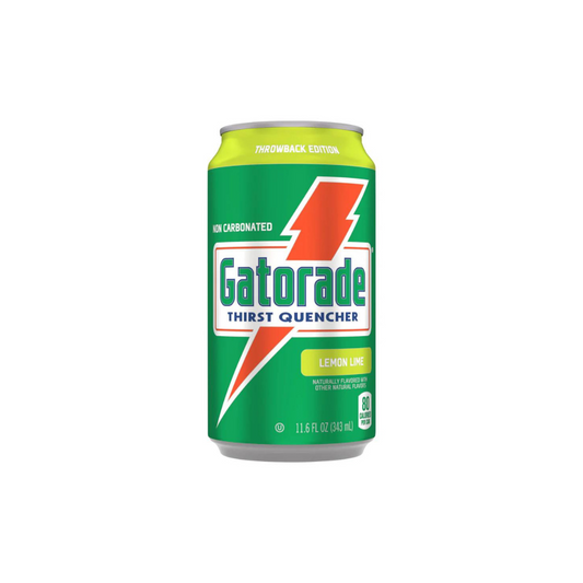 GATORADE LEMON LIME THROWBACK EDITION 343ML