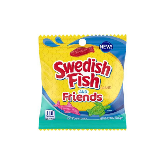 SWEDISH FISH AND FRIENDS 102G