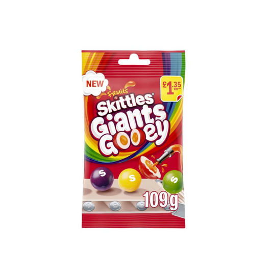 SKITTLES GIANTS GOOEY UK 109G