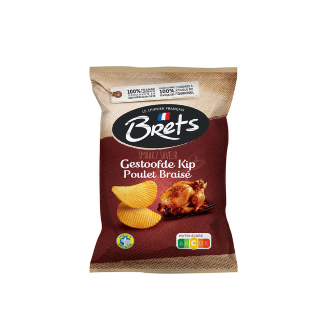 BRETS POULET BRAISÉ 125G