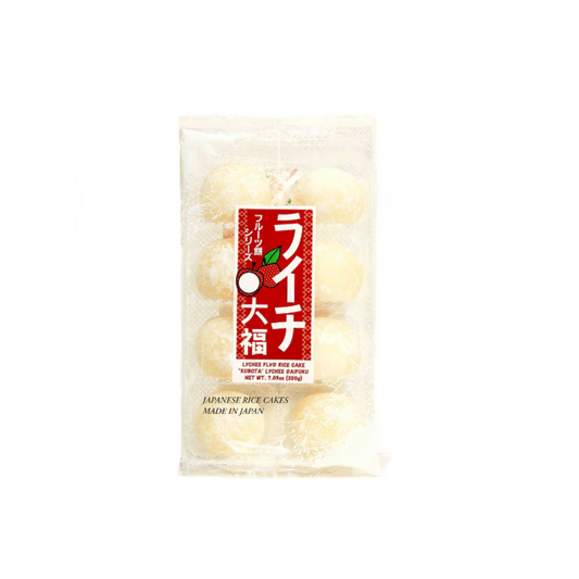 KUBOTA RICE CAKE MOCHI LYCHEE 200 G