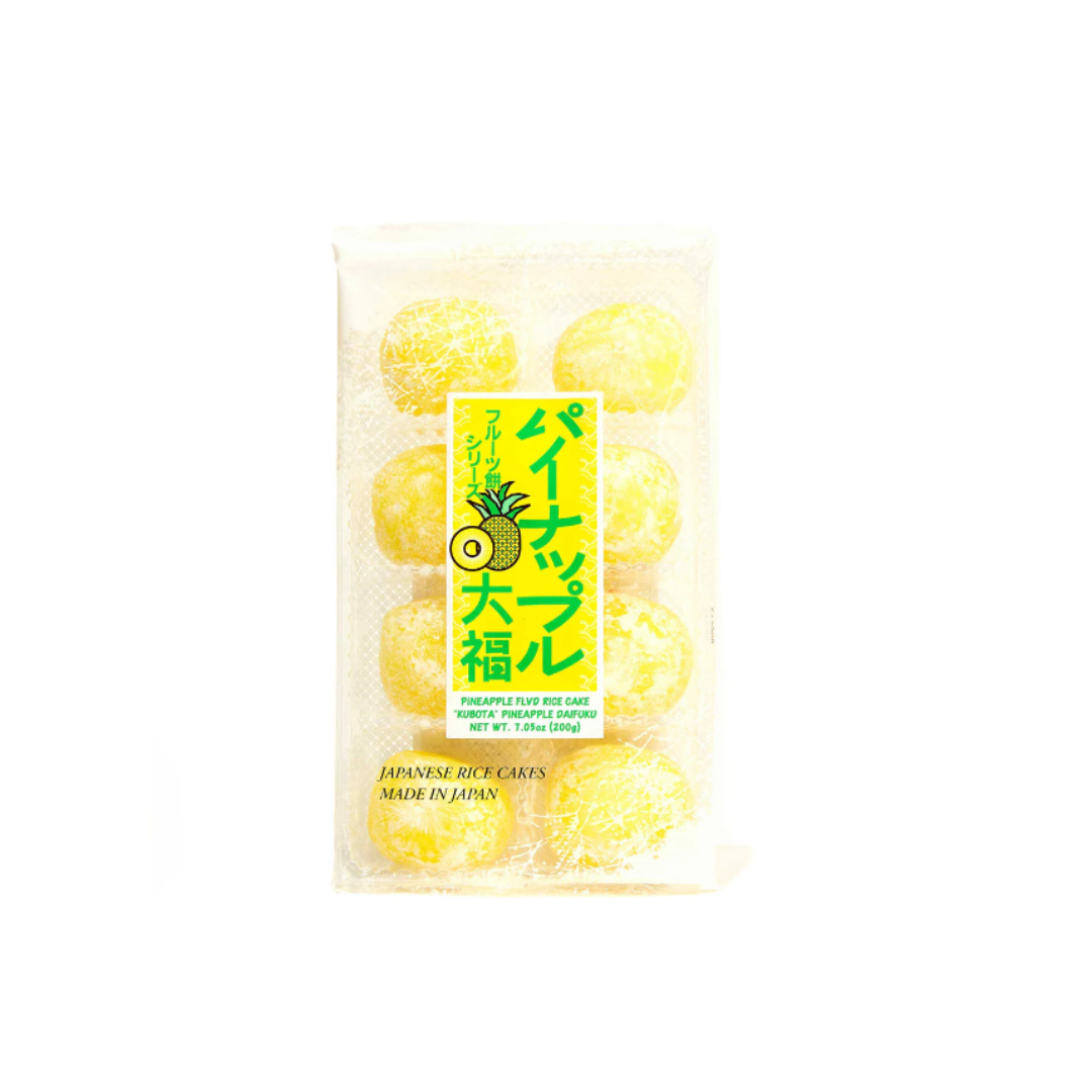 KUBOTA RICE CAKE MOCHI PINEAPPLE 200 G
