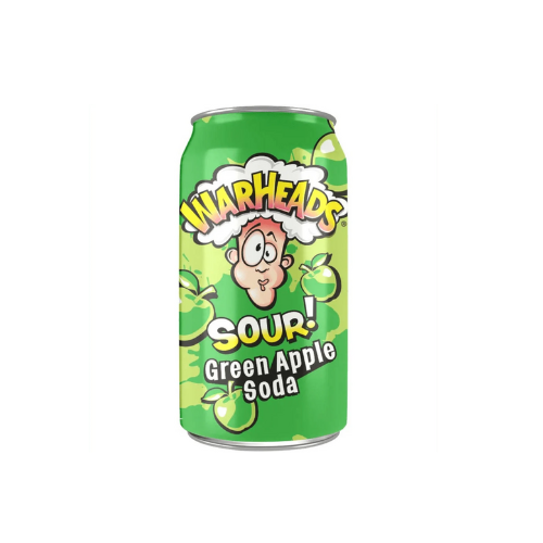 WARHEADS SODA GREEN APPLE
