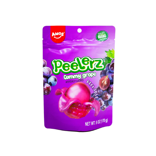 AMOS PEELERZ GUMMY GRAPE 170G