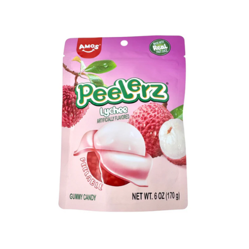 AMOS PEELERZ GUMMY LYCHEE 170G