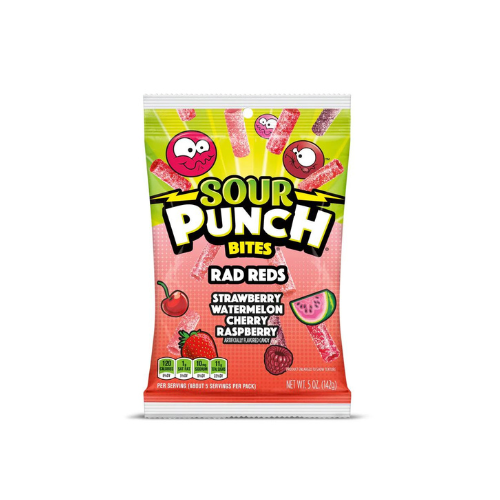 SOUR PUNCH BITES RAD REDS