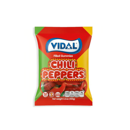 VIDAL CHILI PEPPERS 100G